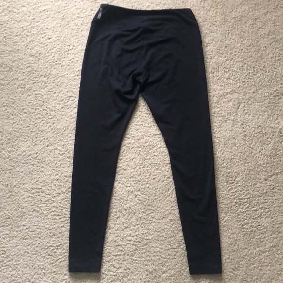 Zella Black Workout Athletic Leggings Medium - Picture 3 of 6